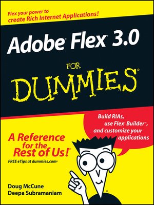 cover image of Adobe&#174; Flex&#174; 3.0 For Dummies&#174;